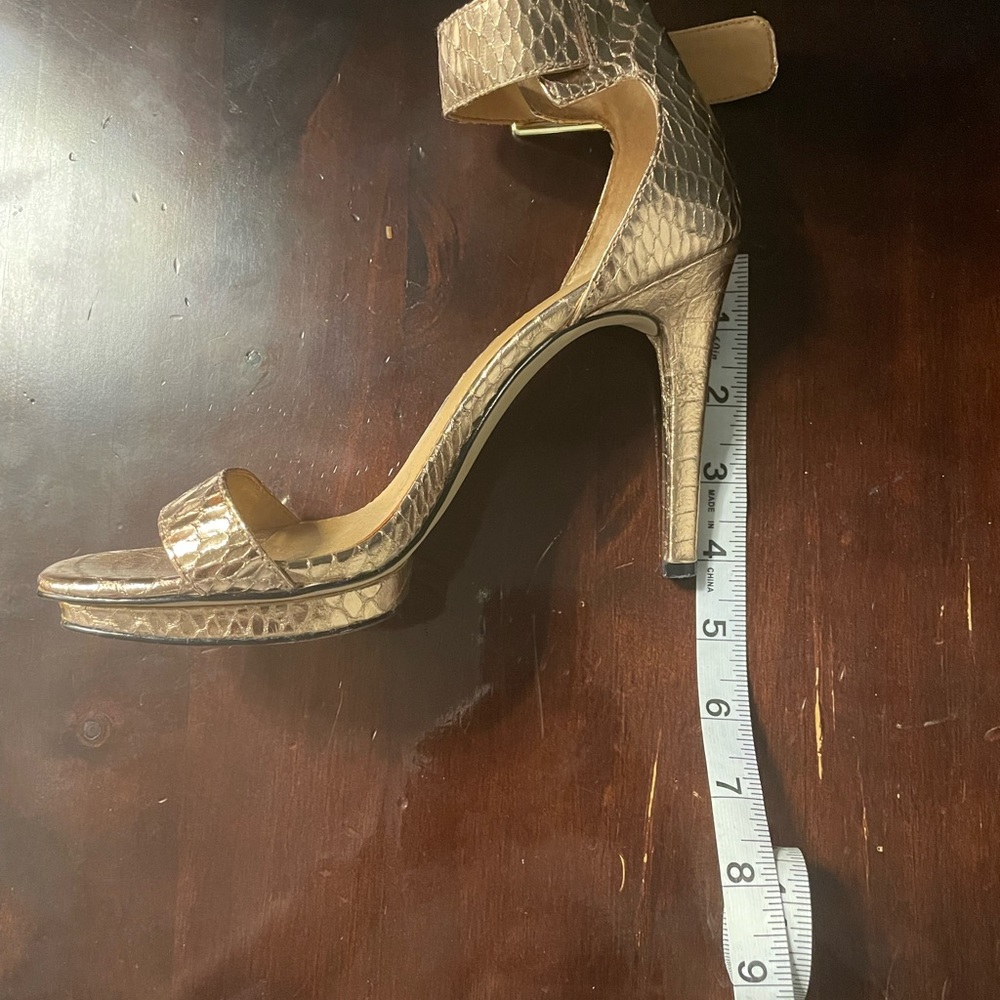 Rose Gold Calvin Klein Heels - Picture 2 of 2